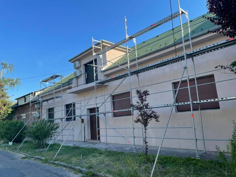 Homlokzat felújítás